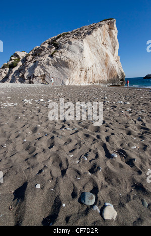 Rocher d'Aphrodite, région de Paphos, Chypre Banque D'Images