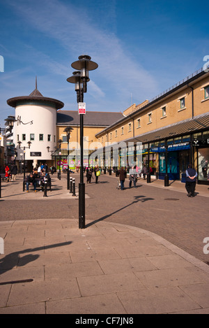 Prieuré Meadow Shopping Centre Hastings East Sussex UK Shopping Centres commerciaux centre commercial de l'enceinte de la Cité parlementaire Banque D'Images