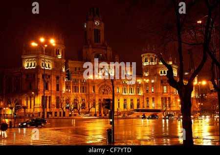 Plaza de la Cibeles, Madrid, Espagne Banque D'Images