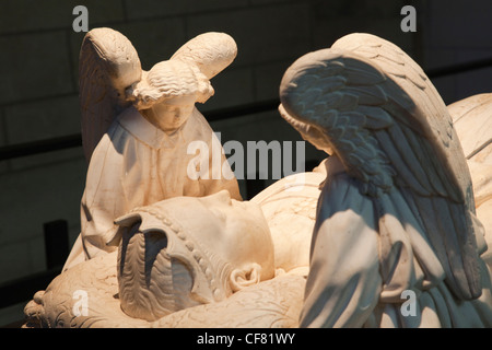 Europe, France, Indre-et-Loire, Loire, Loire, Loches, Loches Château, Agnes Sorel, château, châteaux, de l'Intérieur, du Tourisme, de tra Banque D'Images