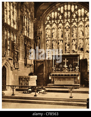 L'église de la Sainte Trinité indivise Stratford Upon Avon paroisse classé Monument William Shakespeare Banque D'Images