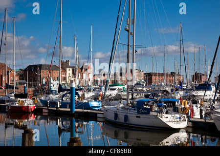 La Marina, Kingston Upon Hull, dans le Yorkshire Banque D'Images