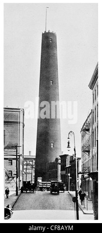 1927 Phoenix Shot Tower Baltimore Maryland USA Banque D'Images