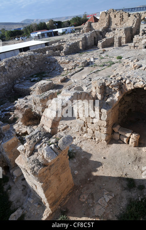 Israël, Cisjordanie, le monastère d'Euthymius était un laura en Palestine fondé par Saint Euthymius le Grand en 420. Banque D'Images