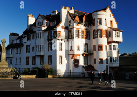 Ramsay Jardin sur l'Esplanade du Château d'Édimbourg, Écosse Banque D'Images
