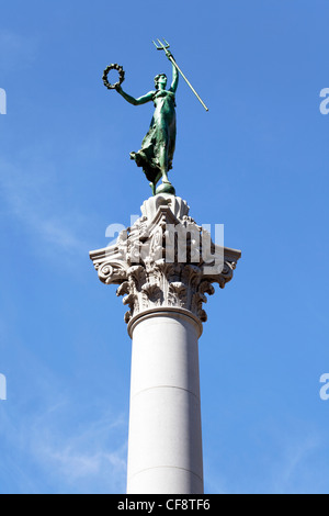 Monument de Dewey, Union Square, le centre-ville, San Francisco, California, USA Banque D'Images