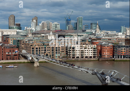 London city skyline Banque D'Images