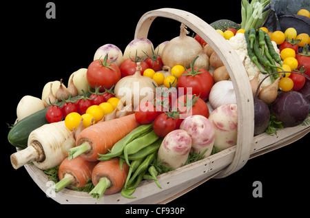 Voir les légumes à l'automne 2011 de Malvern trugg Banque D'Images