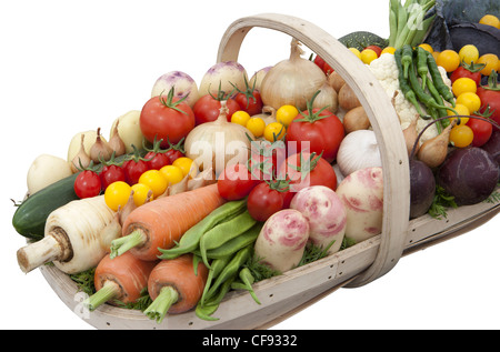 Voir les légumes à l'automne 2011 de Malvern trugg Banque D'Images