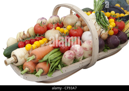 Voir les légumes à l'automne 2011 de Malvern trugg Banque D'Images