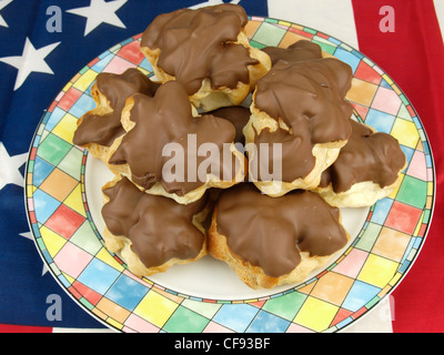 Profiteroles Banque D'Images