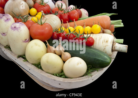 Voir les légumes à l'automne 2011 de Malvern trugg Banque D'Images