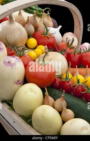 Voir les légumes à l'automne 2011 de Malvern trugg Banque D'Images