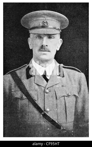 Le Major-général Sir William Throsby Bridges KCB, CMG les forces australiennes au cours de la Première Guerre mondiale Banque D'Images