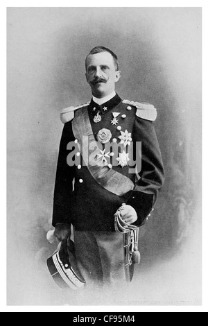 HM Victor Emmanuel III, roi d'italie maison de Savoie l'Éthiopie et l'Albanie Banque D'Images