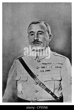 Le général Robert Georges Nivelle, officier d'artillerie français qui ont servi dans la révolte des Boxers, et la Première Guerre mondiale Banque D'Images