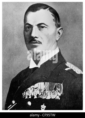 Le Vice-amiral Reinhard Scheer Marine impériale allemande bataille du Jutland Banque D'Images