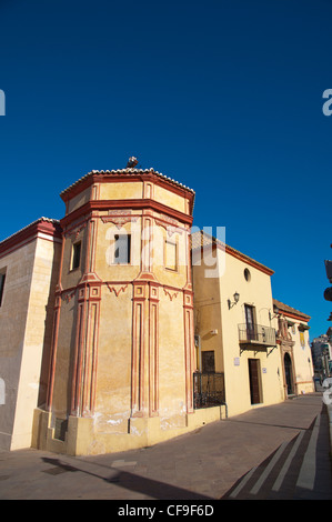 Pasillo de Santo Domingo, rue Riverside en face de Iglesia de Santo Domingo malaga andalousie espagne Europe centrale Banque D'Images