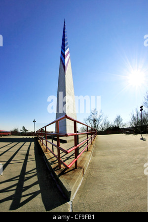 Le Viet Nam Veterans Memorial Colline Bald Farmingville Long Island NY Banque D'Images