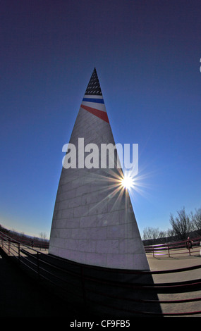 Le Viet Nam Veterans Memorial Colline Bald Farmingville Long Island NY Banque D'Images