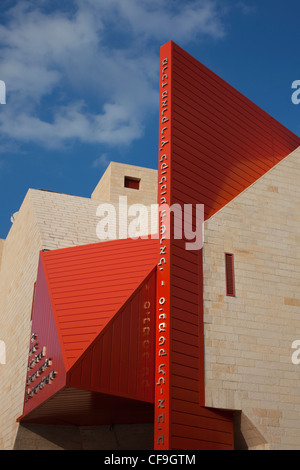 Le nouveau bâtiment du centre du cinéma israélien La Cinémathèque de Tel Aviv ISRAËL Banque D'Images