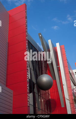 Le nouveau bâtiment du centre du cinéma israélien La Cinémathèque de Tel Aviv ISRAËL Banque D'Images