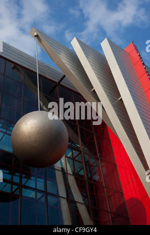 Le nouveau bâtiment du centre du cinéma israélien La Cinémathèque de Tel Aviv ISRAËL Banque D'Images