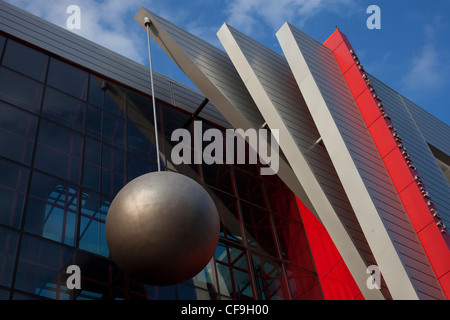 Le nouveau bâtiment du centre du cinéma israélien La Cinémathèque de Tel Aviv ISRAËL Banque D'Images