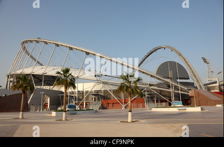 Khalifa International Stadium de Doha, Qatar Banque D'Images