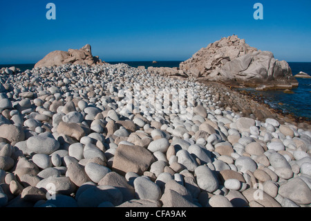 Cabo pulmo, national marine park, Basse Californie, Mexique, paysage, rochers, mer, nature, de cailloux, de pierres Banque D'Images