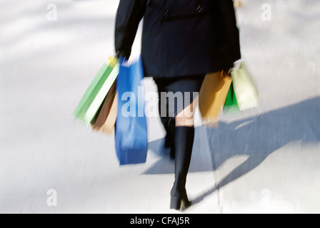 36 ans blonde woman, Montréal, Québec, Canada. Banque D'Images