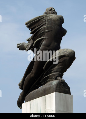 Monument à la France en reconnaissance aux soldats français tués durant la Première Guerre mondiale. La forteresse de Kalemegdan. Belgrade. Banque D'Images