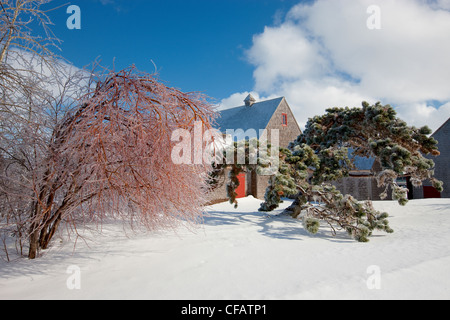 Silver Thaw Barn Green Gables Lieux Historiques Banque D'Images