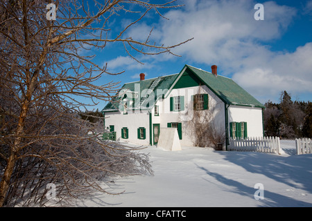 Silver Thaw hiver Anne La Maison aux pignons verts Green Banque D'Images