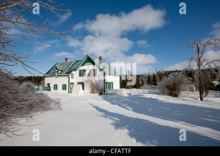 Silver Thaw hiver Anne La Maison aux pignons verts Green Banque D'Images