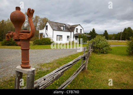 Gaspesian British Heritage Village, New Richmond, Québec, Canada Banque D'Images