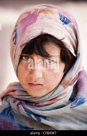 Des réfugiés afghans à Islamabad, Pakistan Banque D'Images