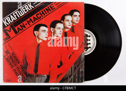 Kraftwerk, l'album Homme Machine Banque D'Images