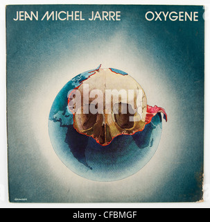 Jean Michel Jarre, l'album oxygene Banque D'Images