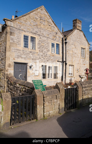 Plague cottages, Eyam, Derbyshire, Angleterre, Royaume-Uni Banque D'Images