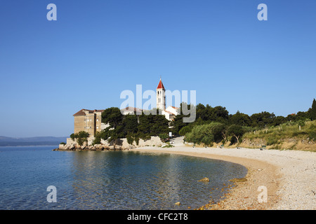 L'église dominicaine, Bol, Brac, Split-dalmatie, Croatie Banque D'Images