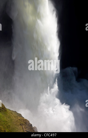 Helmcken Falls dans le parc Wells Gray en Colombie-Britannique Canada Banque D'Images