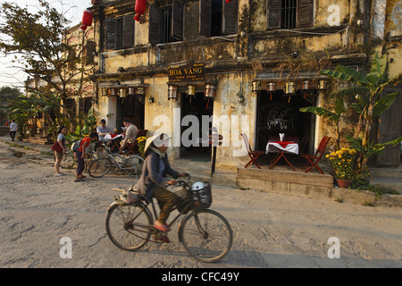 Restaurant, Hoi An, l'Annam, Vietnam Banque D'Images