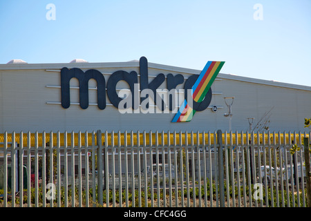 Grand magasin Makro à Milnerton - Cape Town Banque D'Images