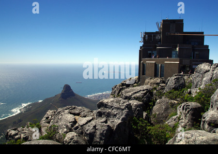 La station de téléphérique de Table Mountain Banque D'Images