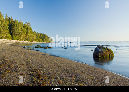 Une image paysage de Sombrio Beach sur l'île de Vancouver, BC, Canada. Banque D'Images