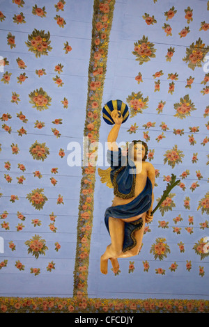 Ange à l'intérieur de l'église, Kloster, île de Hiddensee, mer Baltique, 1, Allemagne Banque D'Images