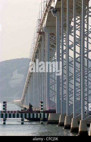 Chine - Macao Macao/Pont Taipa Banque D'Images