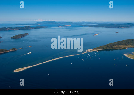 Sidney Spit, Gulf Island National Park, Victoria, Colombie-Britannique, Canada Banque D'Images