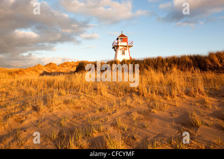 Phare Covehead, Prince Edward Island National Park, Prince Edward Island, Canada Banque D'Images